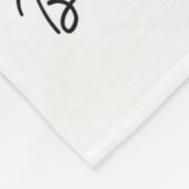 In October We Wear Nk Cute Ghost Breast Cancer Awa フリースブランケット (角)