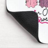 In October We Wear Nk Ghost Boo Halloween Breast C マウスパッド (コーナー)