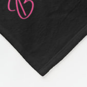 In October We Wear Pink Gnomes Gnome Breast Cancer フリースブランケット (角)