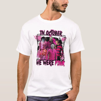 In October We Wear Pink, Horror Character Wear Pin Tシャツ