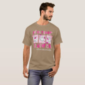 in October We Wear Pink Medical Assistant Life Bre Tシャツ (正面フル)