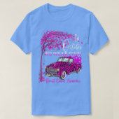 In October We Wear Pink Tree Breast Cancer Leopard Tシャツ (デザイン正面)