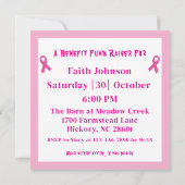 In October We Wear Pink Witch Fundraiser Event (裏面)