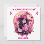 In October We Wear Pink Witch Fundraiser Event (正面)