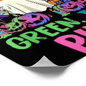 In October We Wear Teal Nk Halloween Metastatic Br ポスター (角)