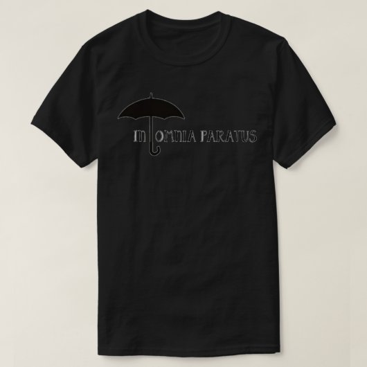 In Omnia Paratus Pulloverフード付きスウェットシャツ Tシャツ (デザイン正面)