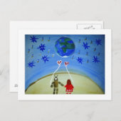 ...In Other Words...art by Jutta Gabriel... ポストカード (正面/裏面)