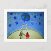 ...In Other Words...art by Jutta Gabriel... ポストカード (正面)