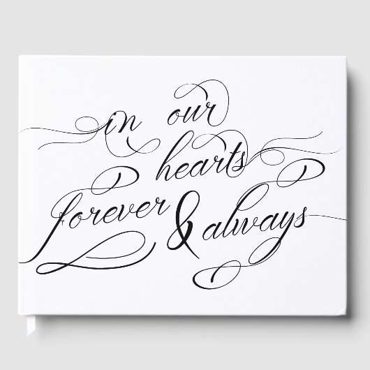 In Ourハートフォトメモリアル ゲストブック (正面)