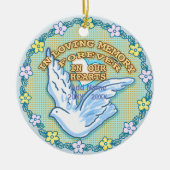 In Ourハートメモリアルカスタムオーナメント セラミックオーナメント (正面)