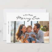 In Our Bright Merry Era Modern Family Christmas Ca シーズンカード (正面)