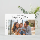 In Our Bright Merry Era Modern Family Christmas Ca シーズンカード (スタンド正面)