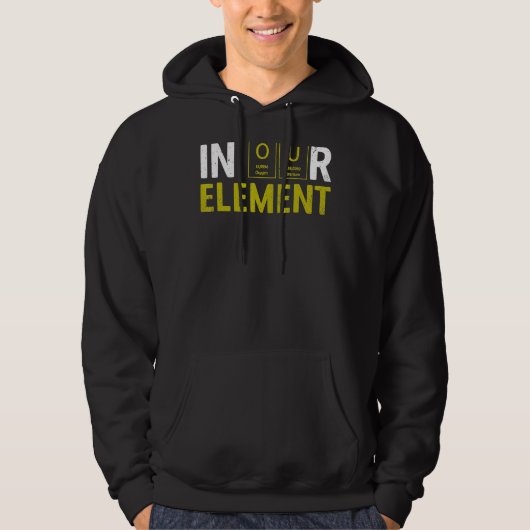 In Our Element Chemistry Elemental Science Lab パーカ (正面)