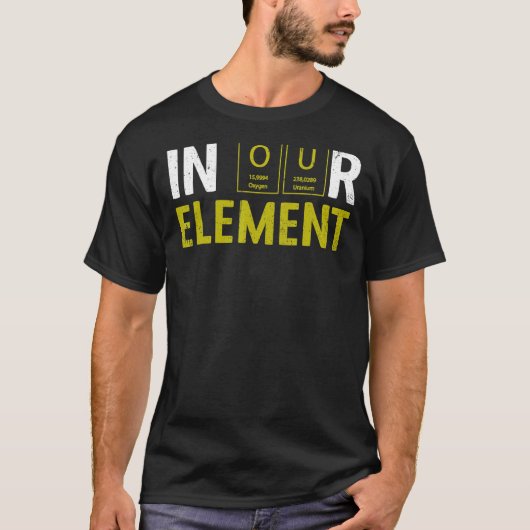 In Our Element Chemistry Elemental Science Lab Tシャツ (正面)