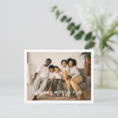 In Our Era写真メリークリスマスおもしろい シーズンカード (スタンド正面)