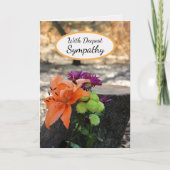 In Our Thoughts and Sensiance Card(私たちの考えとハートの共感カー カード (正面)