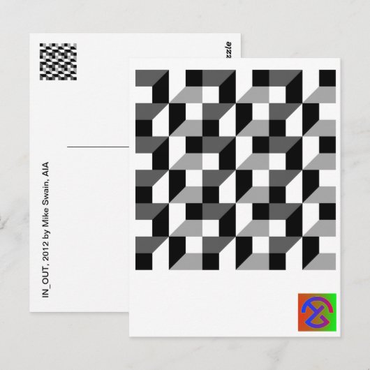 IN_OUTはがき ポストカード (正面/裏面)