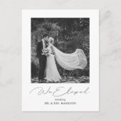 In Pen Elopement/結婚s Photo 案内ポストカード (正面)