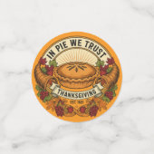 In Pie We Trust Confetti コンフェッティ (スモール正面)