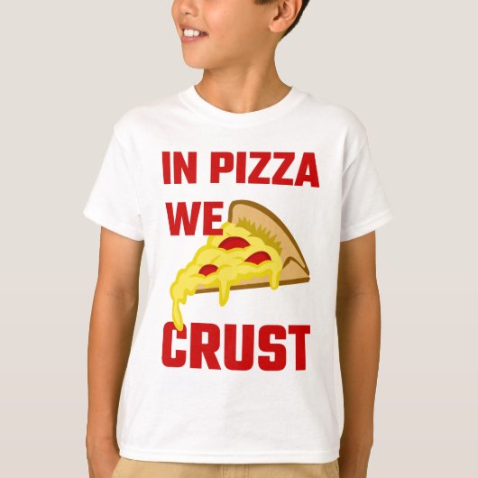In Piza We Clast Tシャツ (正面)