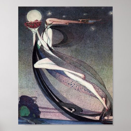 In powder and Crinoline By Kay Nielsen ポスター (正面)