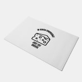 In queso emergency funny cheese pun jokes ドアマット (アングル)
