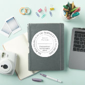 In Recognition of Services to Medicine シール (iPadカバー)