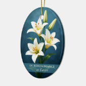 In Remembrance Easter Christian Keepsake セラミックオーナメント (左)