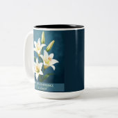 In Remembrance Easter Faith Gift ツートーンマグカップ (正面左)