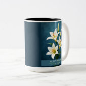 In Remembrance Easter Faith Gift ツートーンマグカップ (正面右)