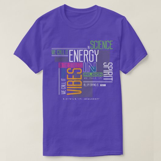 In Science1145 Tシャツ (デザイン正面)