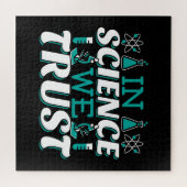 In Science We Trust引用文-先生 ジグソーパズル (横)