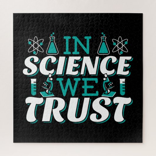 In Science We Trust引用文-先生 ジグソーパズル (縦)