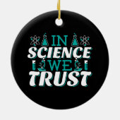 In Science We Trust引用文-先生 セラミックオーナメント (裏面)