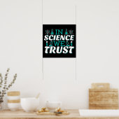 In Science We Trust引用文-先生 ポスター (キッチン)