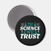 In Science We Trust引用文-先生 マグネット (正面/裏面)