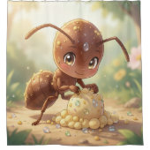 In Search of Blossom Gold シャワーカーテン (正面)