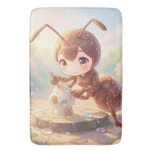 In Search of Blossom Gold.1 バスマット (正面縦)