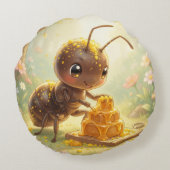 In Search of Blossom Gold.5 ラウンドクッション (裏面)