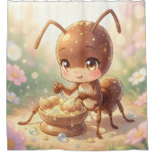 In Search of Blossom Gold.9 シャワーカーテン (正面)