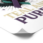 In September We Wear Teal And Purple  ポスター (角)