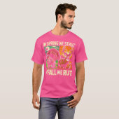 In Spring We Strut In Fall We Rut Turkey Deer Hunt Tシャツ (正面フル)