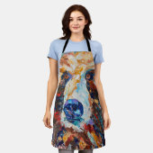 In the Bear's Gaze Apron エプロン (着用した状態)