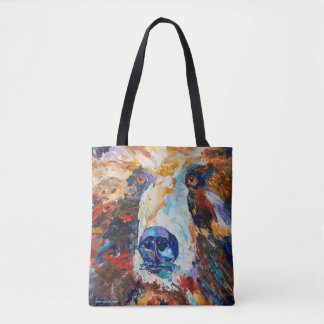 In the Bear's Gaze Tote Bag トートバッグ