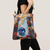 In the Bear's Gaze Tote Bag トートバッグ (クローズアップ)