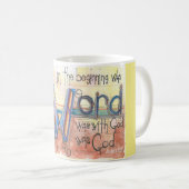 In the Beginning コーヒーマグカップ (正面右)