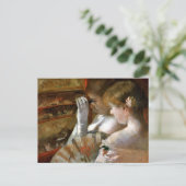 In the Box by Mary Cassattはがき ポストカード (スタンド正面)