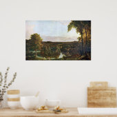 In the Catskills -Thomas Cole by Frederick Church ポスター (キッチン)