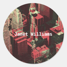 In the city ラウンドシール