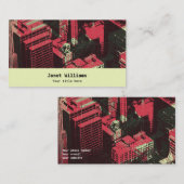 In the city 名刺 (正面/裏面)